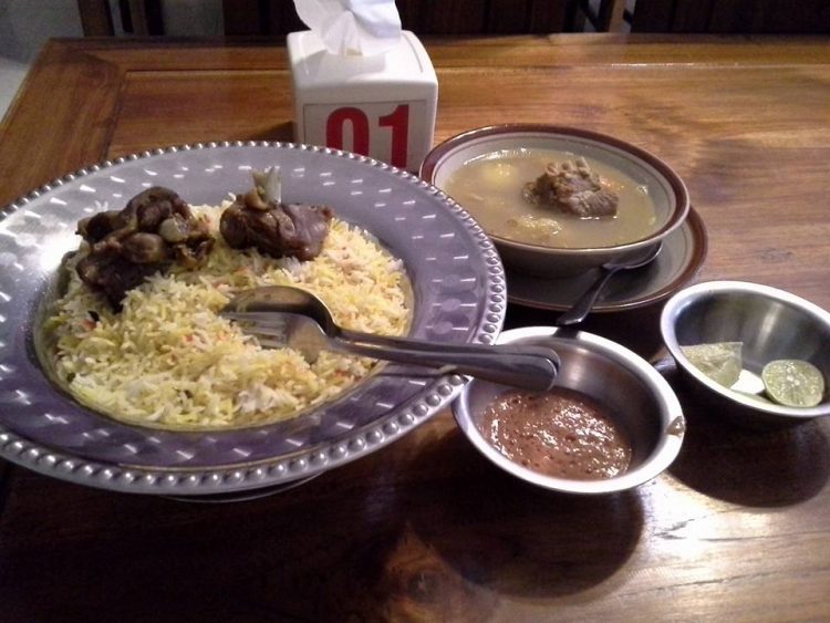 Nasi Mandhi Kambing+ Maraq(sup kambing)