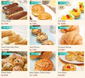 Harga Menu Holland Bakery Jakarta Terbaru - Alamat, Nomor Telepon