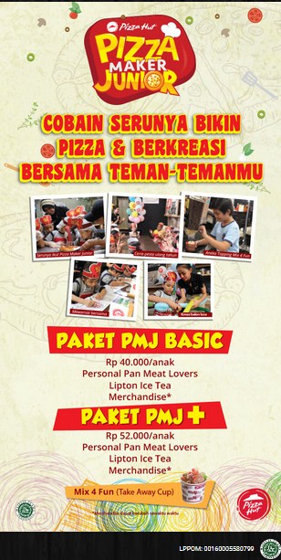 Promo Pizza Hut - Pizza Maker Junior