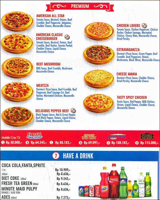 √ Update! Harga Menu Domino Pizza Delivery Terbaru 2022 Cara Pesan!