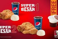 Harga Menu Paket Super Besar KFC 