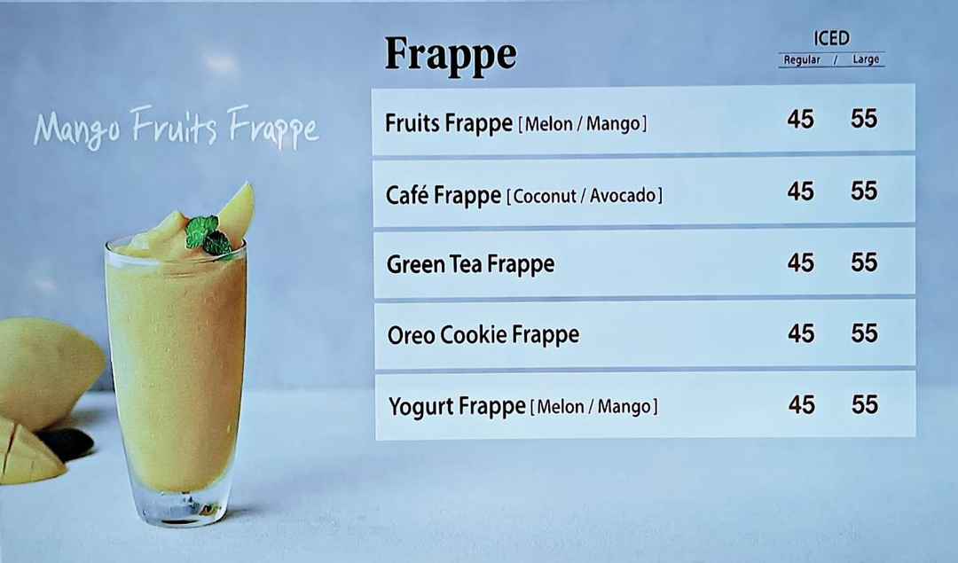 Minuman Frappe