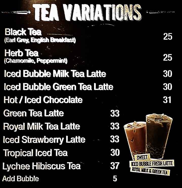 Tea Variations