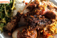 harga nasi ayam Bu Oki