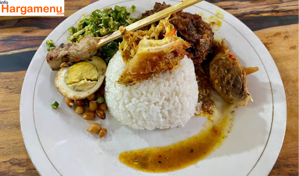 harga nasi ayam Bu Oki