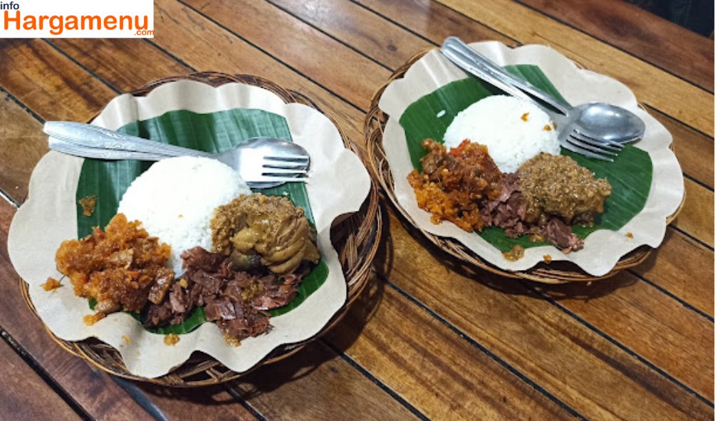 Harga Menu Gudeg Yu Djum