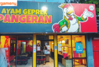 Harga Ayam Geprek Pangeran